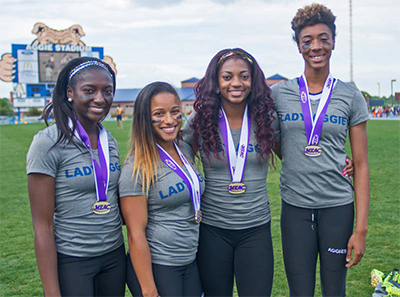 North Carolina A&T track and field teams